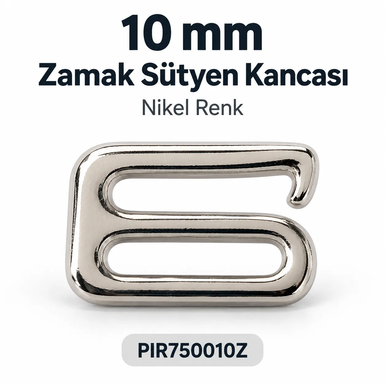 Real 10 mm metal bra hook product image